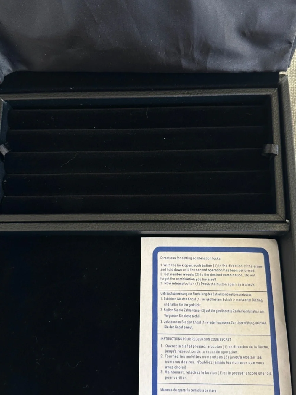 Jewellery Attache Case Travellers Storage Show Case Jewellery Storage Case